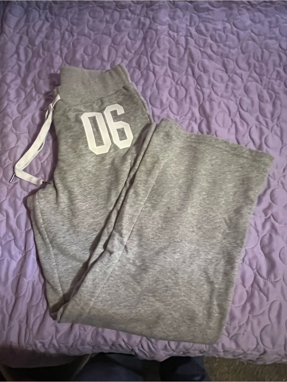 Edikted Gray '06' Track Joggers
